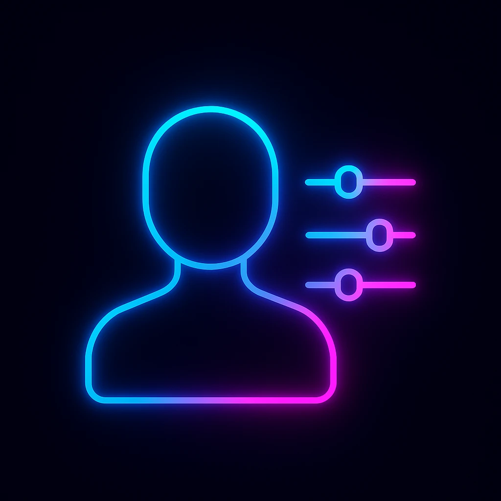 Customizable profiles icon