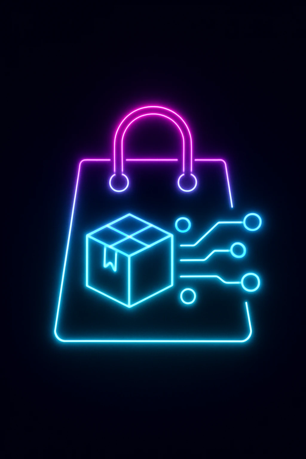 Digital goods ecosystem icon